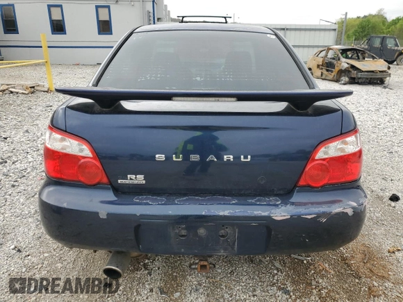 2005 Subaru Impreza Sedan (Natl) RS with VIN JF1GD67525H505690, listed as a Copart auction lot 50939075 with 174,613 mi miles and Salvage Title. Bid and sale history available at carsss.com. Image 6.