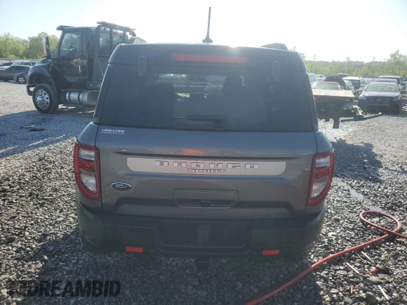 2024 Ford Bronco with VIN 3FMCR9K64RRE33001, listed as a Copart auction lot 52875415 with 18,804 mi miles and Salvage title. Bid and sale history available at DreamBid. Image 6.