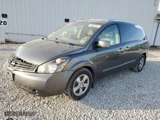 2007 Nissan Quest S with VIN 5N1BV28U67N103817, listed as a Copart auction lot 69880734 with 198,588 mi miles and Salvage Title. Bid and sale history available at carsss.com. Image 1.
