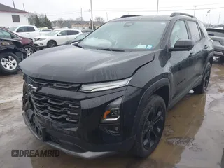2025 Chevrolet Equinox AWD LT with VIN 3GNAXPEG0SL135474, listed as a IAAI auction lot 41656451 with 2,242 mi miles. Bid and sale history available at carsss.com. Image 2.