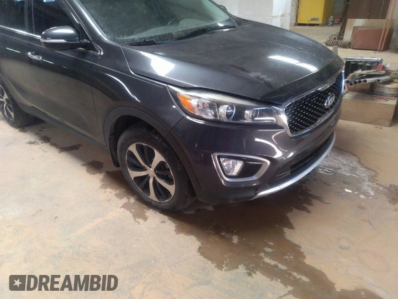 2016 Kia Sorento EX with VIN 5XYPH4A11GG147552, listed as a IAAI auction lot 41984320 with 106,494 mi miles. Bid and sale history available at carsss.com. Image 1.