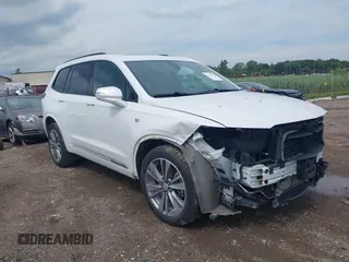 2020 Cadillac XT6 AWD Sport with VIN 1GYKPGRS0LZ140979, listed as a IAAI auction lot 42719794 with 111,420 mi miles and . Bid and sale history available at DreamBid. Image 1.