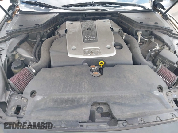 2015 Infiniti Q50 Premium with VIN JN1BV7AP8FM352195, listed as a IAAI auction lot 41968813 with 146,542 mi miles. Bid and sale history available at carsss.com. Image 10.