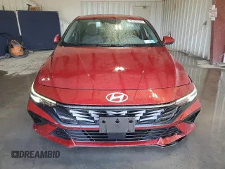 2025 Hyundai Elantra SEL Convenience with VIN KMHLS4DG2SU892992, listed as a Copart auction lot 55060085 with 11,393 mi miles and Clean Title. Bid and sale history available at DreamBid. Image 5.