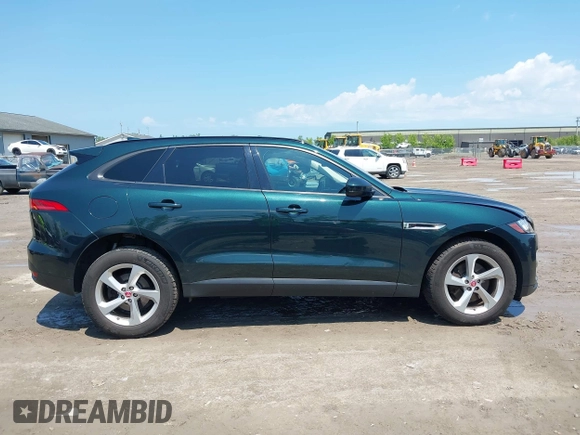2017 Jaguar F-Pace 35t Premium with VIN SADCJ2BV1HA091739, listed as a IAAI auction lot 42275098 with 108,888 mi miles and . Bid and sale history available at DreamBid. Image 13.