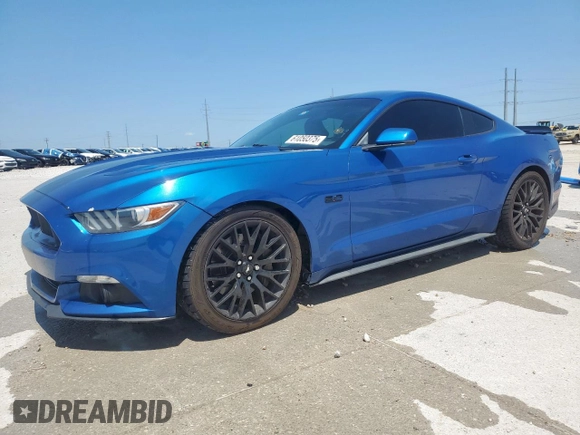 2017 Ford Mustang GT with VIN 1FA6P8CF3H5249806, listed as a Copart auction lot 61050375 with 106,198 mi miles and Clean title. Bid and sale history available at DreamBid. Image 1.