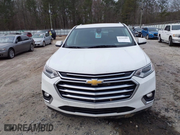 2021 Chevrolet Traverse Premier with VIN 1GNERKKW0MJ132238, listed as a IAAI auction lot 41515385 with 135,739 mi miles. Bid and sale history available at carsss.com. Image 12.