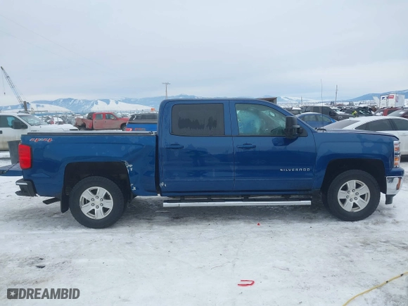 2015 Chevrolet Silverado 1500 LT with VIN 3GCUKREC5FG198758, listed as a IAAI auction lot 41573360 with 150,562 mi miles. Bid and sale history available at carsss.com. Image 13.