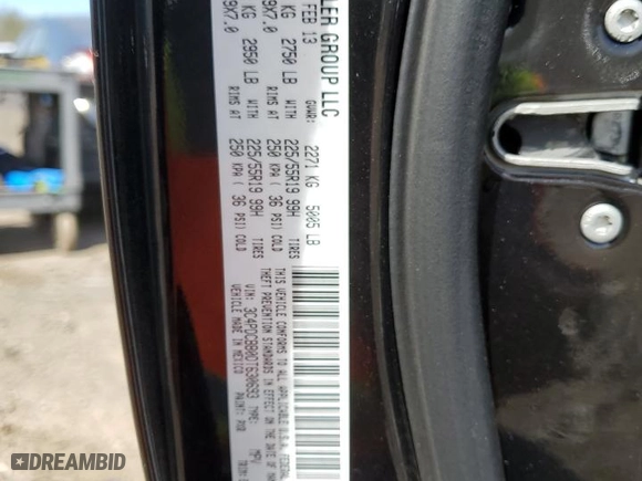 2013 Dodge Journey SXT with VIN 3C4PDCBB0DT630693, listed as a Copart auction lot 51171964 with 119,186 mi miles and Salvage Title. Bid and sale history available at carsss.com. Image 13.