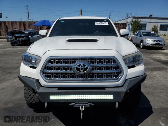 2017 Toyota Tacoma SR5 with VIN 3TMAZ5CNXHM041159, listed as a Copart auction lot 52250905 with 99,337 mi miles and Salvage Title. Bid and sale history available at DreamBid. Image 5.
