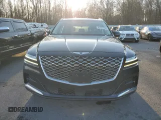 2023 Genesis GV80 with VIN KMUHBDSB6PU106875, listed as a Copart auction lot 43362265 with 38,739 mi miles and Salvage title. Bid and sale history available at DreamBid. Image 5.