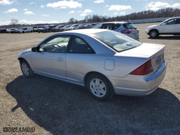 2003 Honda Civic LX with VIN 1HGEM22533L065606, listed as a Copart auction lot 47391215 with 184,554 mi miles and Salvage Title. Bid and sale history available at carsss.com. Image 2.