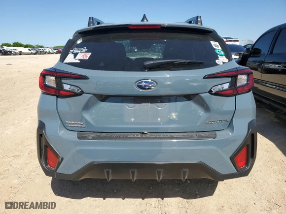 2024 Subaru Crosstrek Premium with VIN JF2GUADC9R8266422, listed as a Copart auction lot 51700535 with 23,305 mi miles and Salvage Title. Bid and sale history available at carsss.com. Image 6.