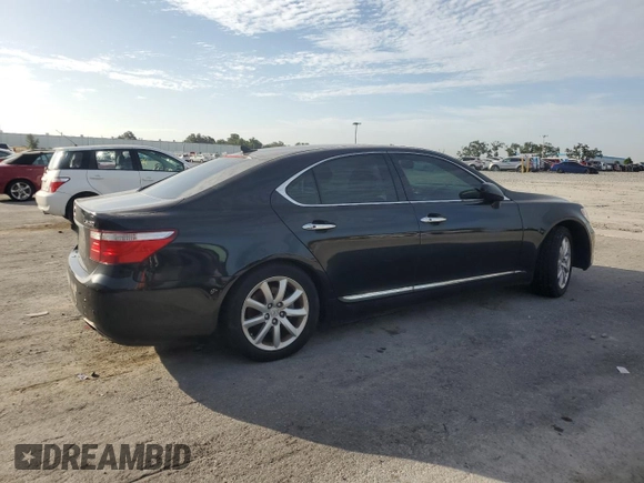 2008 Lexus LS 460 with VIN JTHBL46F985074422, listed as a Copart auction lot 65352475 with 133,780 mi miles and Clean title. Bid and sale history available at DreamBid. Image 3.