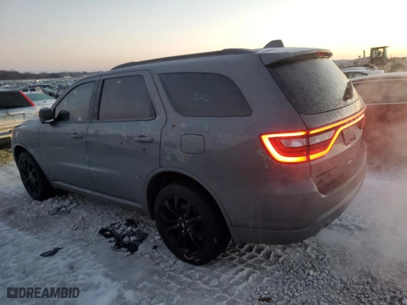 2020 Dodge Durango GT Plus with VIN 1C4RDJDG3LC130978, listed as a Copart auction lot 89204875 with 100,096 mi miles and Clean Title. Bid and sale history available at carsss.com. Image 2.