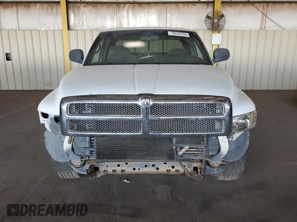 2000 Dodge Ram 2500 with VIN 1B7KC2367YJ134974, listed as a Copart auction lot 75233754 with 273,454 mi miles and Salvage Title. Bid and sale history available at carsss.com. Image 5.