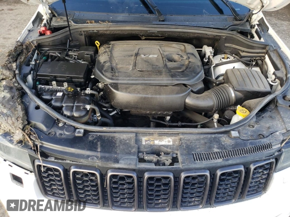 2019 Jeep Grand Cherokee Overland with VIN 1C4RJFCG1KC592252, listed as a Copart auction lot 86572234 with 149,446 mi miles and Salvage Title. Bid and sale history available at carsss.com. Image 14.