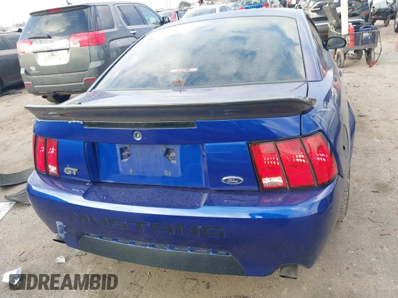 2003 Ford Mustang GT Deluxe with VIN 1FAFP42X13F416248, listed as a IAAI auction lot 41225176 with 134,002 mi miles. Bid and sale history available at carsss.com. Image 15.