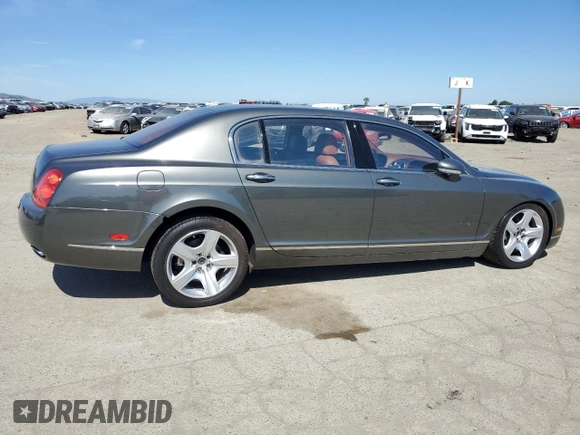 2006 Bentley Flying Spur with VIN SCBBR53W56C031363, listed as a Copart auction lot 50601335 with 66,109 mi miles and Salvage Title. Bid and sale history available at DreamBid. Image 3.