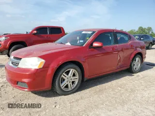 2012 Dodge Avenger SXT with VIN 1C3CDZCBXCN219367, listed as a Copart auction lot 55888745 with 132,375 mi miles and Salvage title. Bid and sale history available at DreamBid. Image 1.