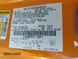 2019 Ford Mustang EcoBoost with VIN 1FA6P8TH5K5152941, listed as a IAAI auction lot 41621158 with 111,037 mi miles and . Bid and sale history available at carsss.com. Image 9.