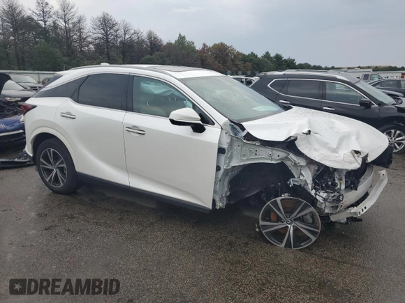 2024 Lexus RX with VIN 2T2BAMCA4RC042901, listed as a Copart auction lot 64579194 with 16,002 mi miles and Salvage Title. Bid and sale history available at carsss.com. Image 4.