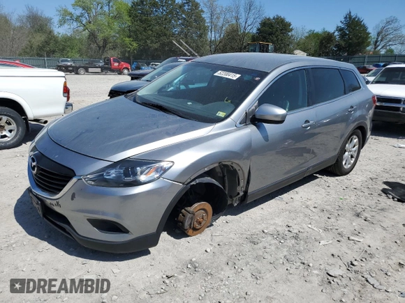2013 Mazda CX-9 Touring with VIN JM3TB3CV2D0418962, listed as a Copart auction lot 52200415 with 118,860 mi miles and Salvage Title. Bid and sale history available at carsss.com. Image 1.