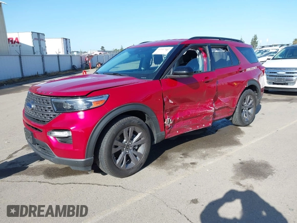 2022 Ford Explorer XLT с VIN 1FMSK7DH0NGB40877, выставлен на аукционе IAAI как лот 41947002 с пробегом 14 727 миль миль и . История ставок и продаж доступна на DreamBid. Изображение 22.