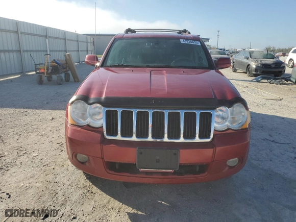 2010 Jeep Grand Cherokee Limited with VIN 1J4RR5GT3AC138054, listed as a Copart auction lot 43238655 with 142,145 mi miles and Salvage Title. Bid and sale history available at carsss.com. Image 5.
