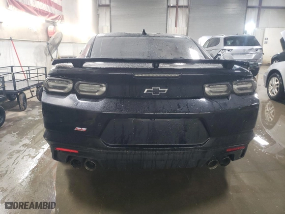 2019 Chevrolet Camaro 2SS with VIN 1G1FG1R71K0120557, listed as a Copart auction lot 51226575 with 60,581 mi miles and Salvage Title. Bid and sale history available at carsss.com. Image 6.