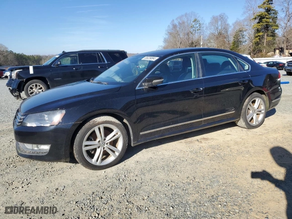 2014 Volkswagen Passat SEL Premium with VIN 1VWCS7A32EC022156, listed as a Copart auction lot 85029894 with 170,909 mi miles and Clean Title. Bid and sale history available at carsss.com. Image 1.