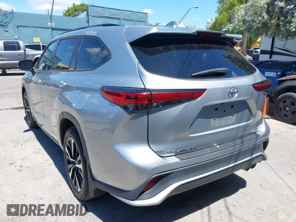 2021 Toyota Highlander XSE с VIN 5TDLZRBH2MS113445, выставлен на аукционе IAAI как лот 42578724 с пробегом 48 279 миль миль и . История ставок и продаж доступна на DreamBid. Изображение 3.
