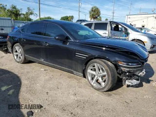 2024 Genesis G80 2.5T with VIN KMTGA4SC8RU214462, listed as a Copart auction lot 68930224 with 426 mi miles and Non Repairable. Bid and sale history available at carsss.com. Image 4.