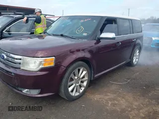 2011 Ford Flex Limited w/Ecoboost with VIN 2FMHK6DTXBBD06558, listed as a IAAI auction lot 41398328 with 192,647 mi miles. Bid and sale history available at carsss.com. Image 2.