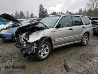 2007 Subaru Forester X with VIN JF1SG63667G733779, listed as a Copart auction lot 87199064 with 166,550 mi miles and Salvage Title. Bid and sale history available at carsss.com. Image 1.