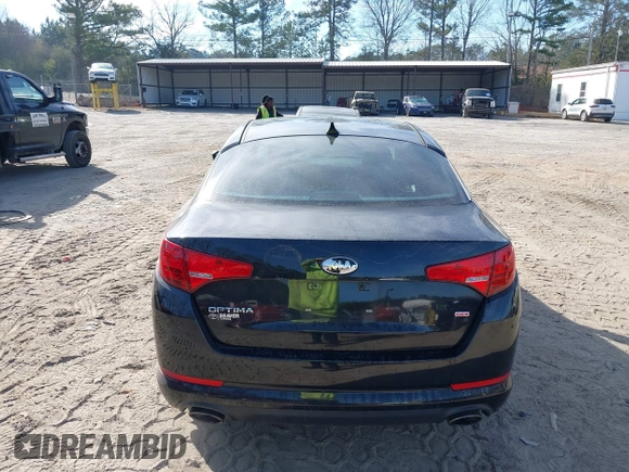 2013 Kia Optima LX with VIN 5XXGM4A74DG101584, listed as a IAAI auction lot 41835179 with 123,689 mi miles. Bid and sale history available at carsss.com. Image 16.