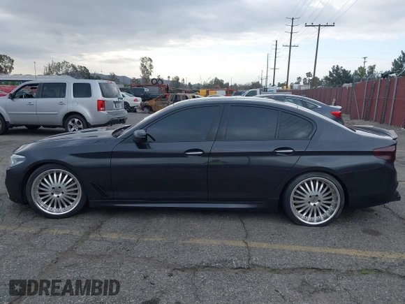 2017 BMW 5 Series 540i with VIN WBAJE5C32HG913769, listed as a IAAI auction lot 41542932 with 73,895 mi miles and . Bid and sale history available at carsss.com. Image 15.