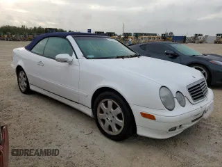 2000 Mercedes-Benz CLK 320/430 with VIN WDBLK65G8YT031599, listed as a Copart auction lot 78939144 with Not Provided miles and Non Repairable. Bid and sale history available at DreamBid. Image 4.