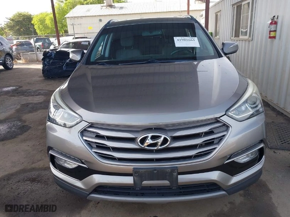 2017 Hyundai Santa Fe Sport 2.4L with VIN 5NMZU3LB9HH014887, listed as a IAAI auction lot 41901661 with 62,718 mi miles. Bid and sale history available at carsss.com. Image 13.