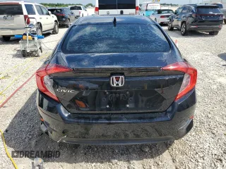 2017 Honda Civic EX-T with VIN 19XFC1E35HE023013, listed as a Copart auction lot 53592114 with 89,260 mi miles and Salvage Title. Bid and sale history available at DreamBid. Image 6.