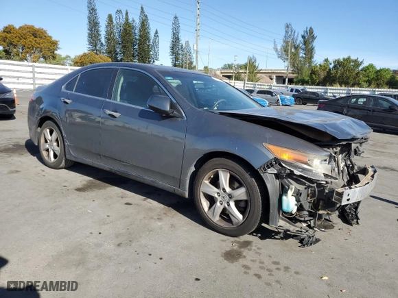 2010 Acura TSX with VIN JH4CU2F65AC006903, listed as a Copart auction lot 49635885 with 0 mi miles and Non Repairable. Bid and sale history available at carsss.com. Image 4.