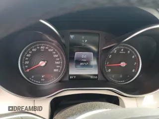 2018 Mercedes-Benz C 300 with VIN WDDWF4KB3JR416416, listed as a Copart auction lot 61609695 with 30,717 mi miles and Salvage title. Bid and sale history available at DreamBid. Image 9.