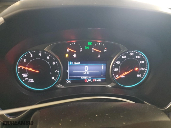 2020 Chevrolet Equinox LT with VIN 2GNAXKEV8L6160520, listed as a Copart auction lot 45737775 with 135,873 mi miles and Salvage Title. Bid and sale history available at carsss.com. Image 9.