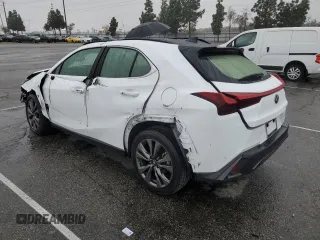 2023 Lexus UX 250h F Sport z VIN JTHB6JBH9P2153442, wystawiony jako Copart lot #43806805 z przebiegiem 36 751 mil mil oraz Szkoda całkowita • Salvage title. Historia ofert i sprzedaży dostępna na DreamBid. Obrazek 2.