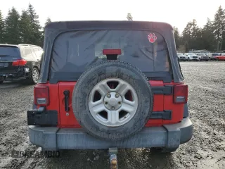 2009 Jeep Wrangler X with VIN 1J4FA24149L760959, listed as a Copart auction lot 49425955 with 128,813 mi miles and Salvage Title. Bid and sale history available at DreamBid. Image 6.