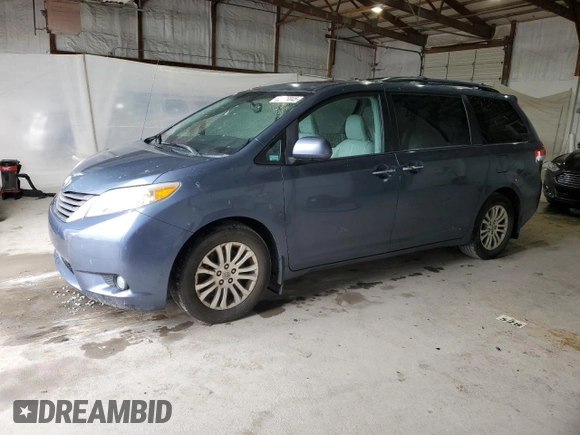 2013 Toyota Sienna XLE AAS with VIN 5TDYK3DC8DS391968, listed as a Copart auction lot 52966845 with 222,268 mi miles and Clean Title. Bid and sale history available at DreamBid. Image 1.