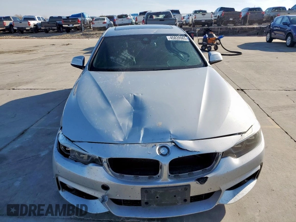 2018 BMW 4 Series 440i with VIN WBA4J5C56JBF06831, listed as a Copart auction lot 45839965 with 96,525 mi miles and Salvage Title. Bid and sale history available at DreamBid. Image 5.