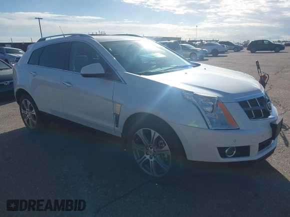 2012 Cadillac SRX Performance Collection z VIN 3GYFNEE30CS652829, wystawiony jako IAAI lot #42156961 z przebiegiem 106 473 mil mil oraz . Historia ofert i sprzedaży dostępna na DreamBid. Obrazek 1.