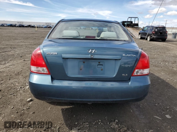 2003 Hyundai Elantra GLS z VIN KMHDN45D03U468955, wystawiony jako Copart lot #50207515 z przebiegiem 123 560 mil mil oraz Czysty tytuł • Clean title. Historia ofert i sprzedaży dostępna na DreamBid. Obrazek 6.