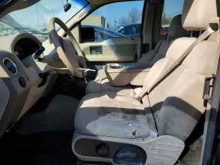 2006 Ford F-150 XL with VIN 1FTPX12VX6FB47134, listed as a Copart auction lot 48531365 with 131,480 mi miles and Salvage Title. Bid and sale history available at carsss.com. Image 7.